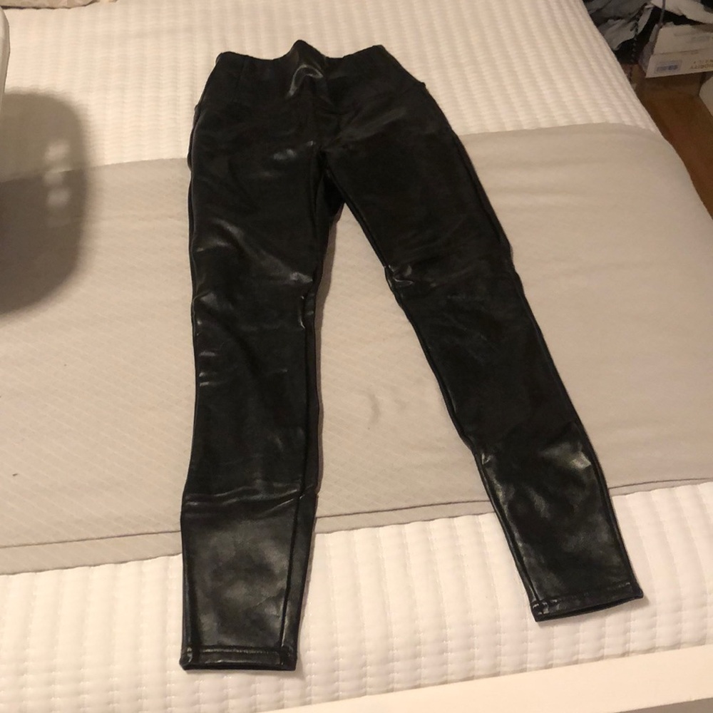 FAUX LEATHER LEGGINGS - VERY TIGHT XS - LOVERFIRE